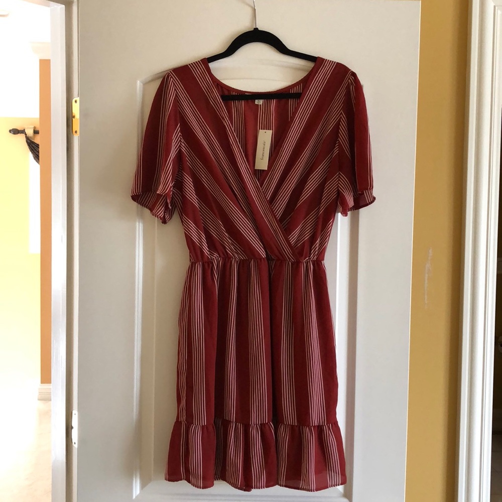 Red skater dress NEW WITH TAGS, NEVER WORN
